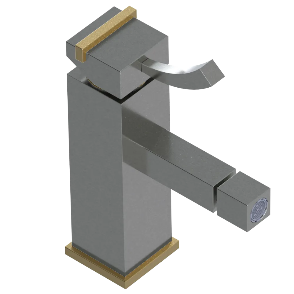 Rubinet Single Control Bidet Fitting (less drain) Satin Nickel