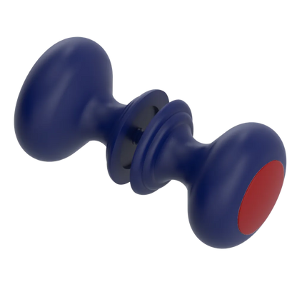 Rubinet Shower Door Knob (set) Midnight Blue