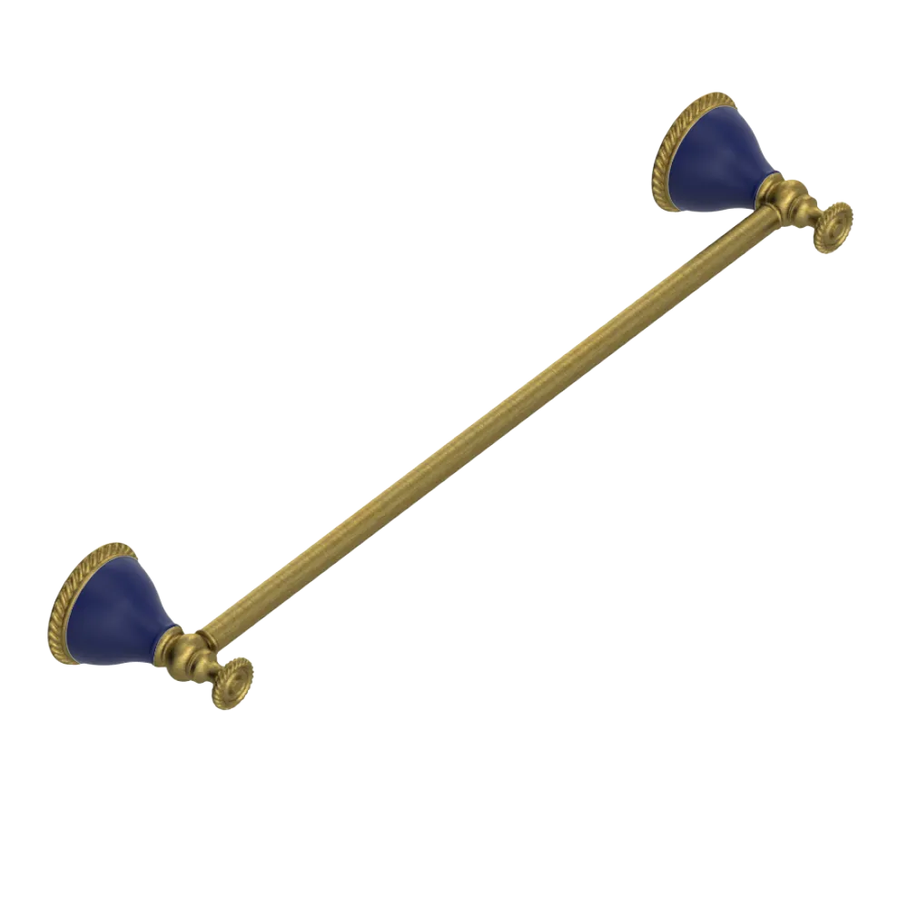 Rubinet Towel Bar 24" Antique Brass Matt