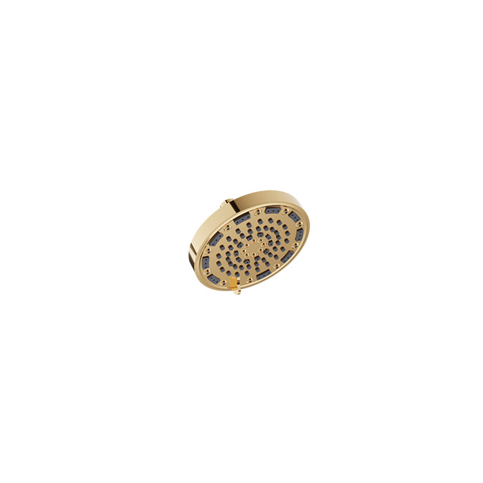 Baril Round 6" 5-spray anti-limestone shower head