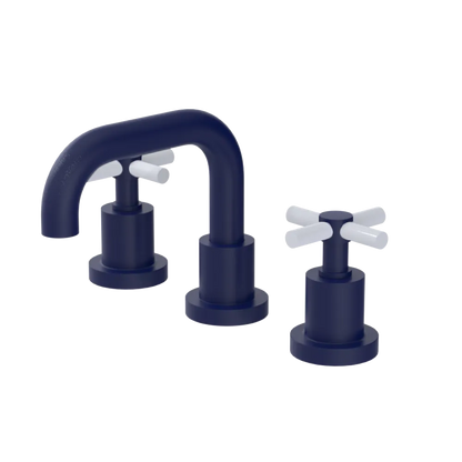 Rubinet Widespread Lav. Set. (less drain) Midnight Blue