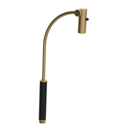 Rubinet Hand Held Shower Bidet Only Satin Gold