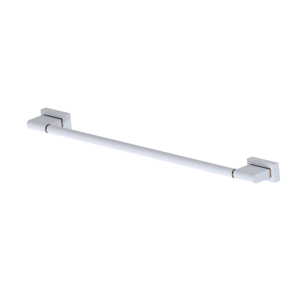 Rubinet Towel Bar 18" Matt White