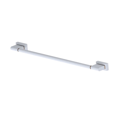 Rubinet Towel Bar 18" Matt White