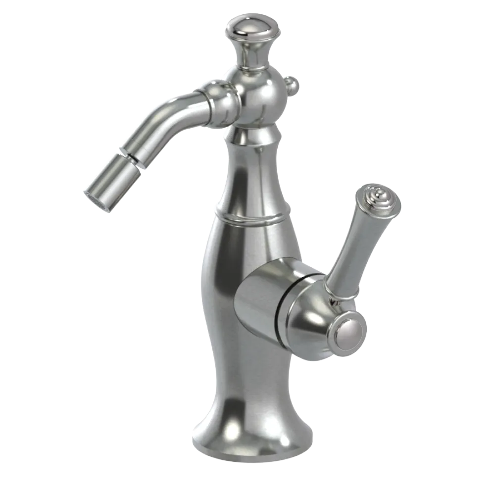 Rubinet Single Control Bidet Fitting (less drain) Satin Nickel