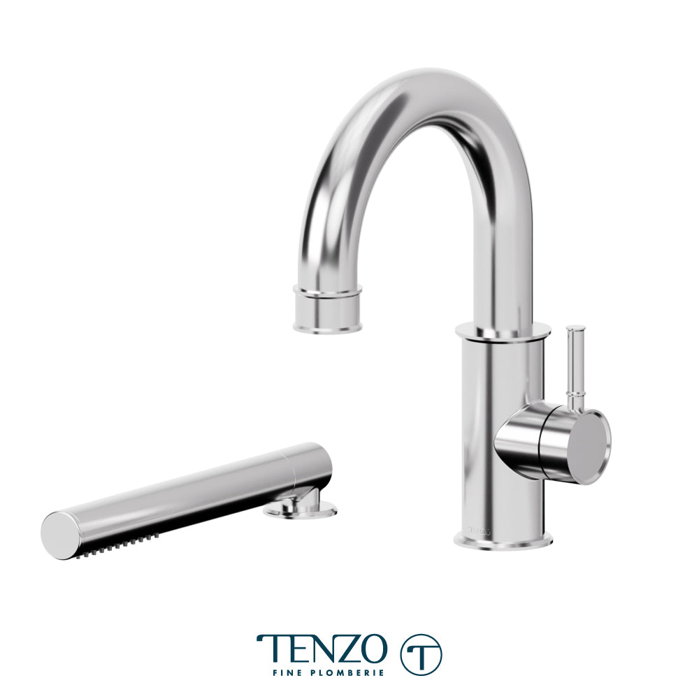 2 pieces deck mount tub filler, Alyss