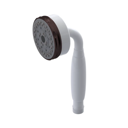Rubinet 3 Function Hand Held Shower Only White