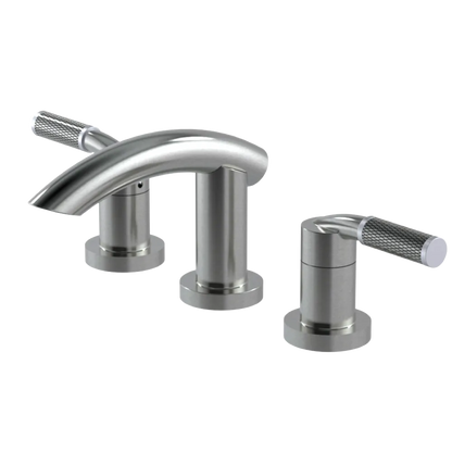 Rubinet Widespread Lav. Set. (less drain) Satin Nickel