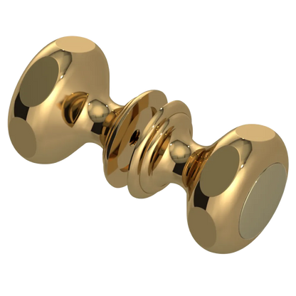 Rubinet Shower Door Knob (set) Gold