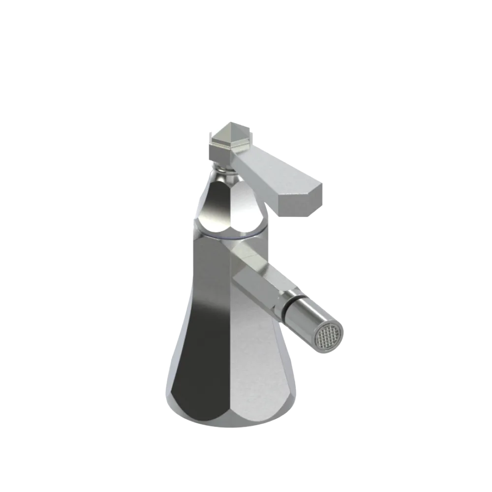 Rubinet Single Control Bidet Fitting (less drain) Satin Nickel