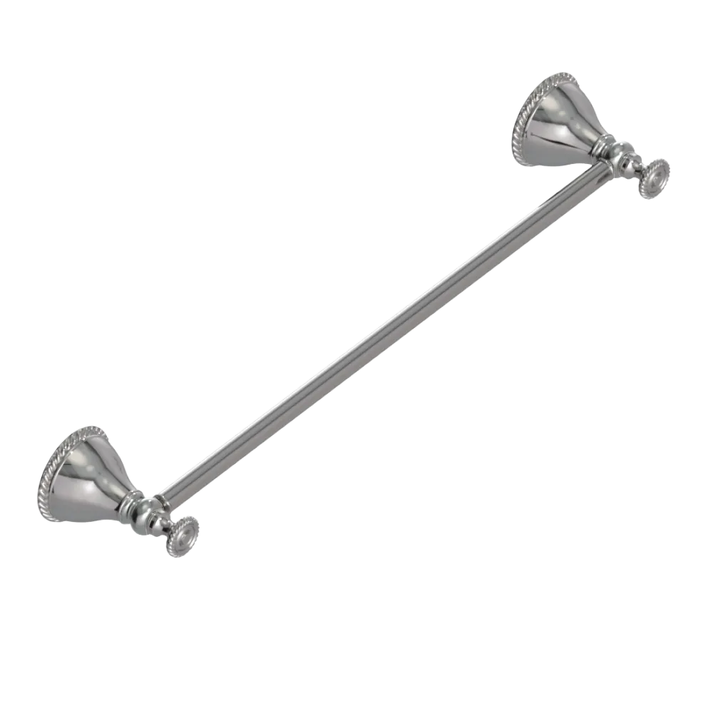 Rubinet Towel Bar 18" Polished Nickel