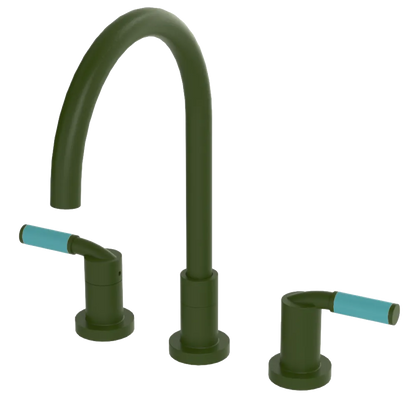 Rubinet Widespread Kitchen Set Green Envy