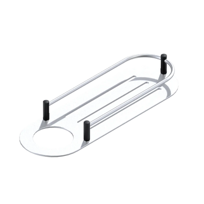 Rubinet Shelf Only Satin Chrome