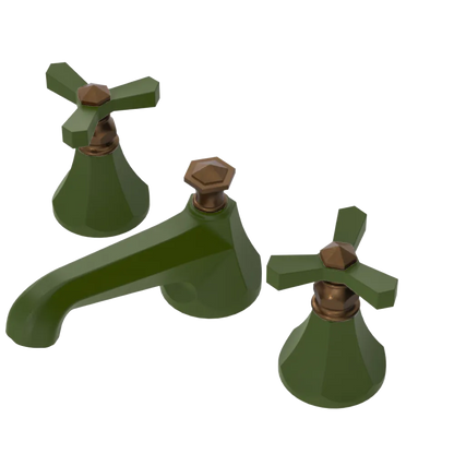 Rubinet Widespread Lav. Set. (less drain) Green Envy