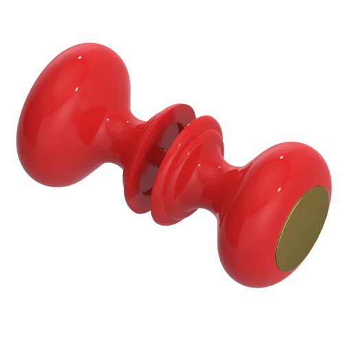 Rubinet Shower Door Knob (set) Red