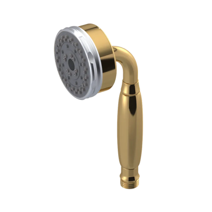 Rubinet 3 Function Hand Held Shower Only Gold