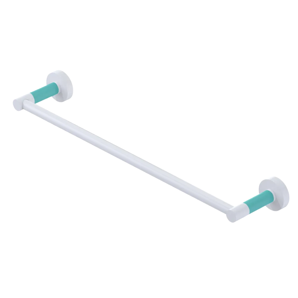 Rubinet Towel Bar 18" White