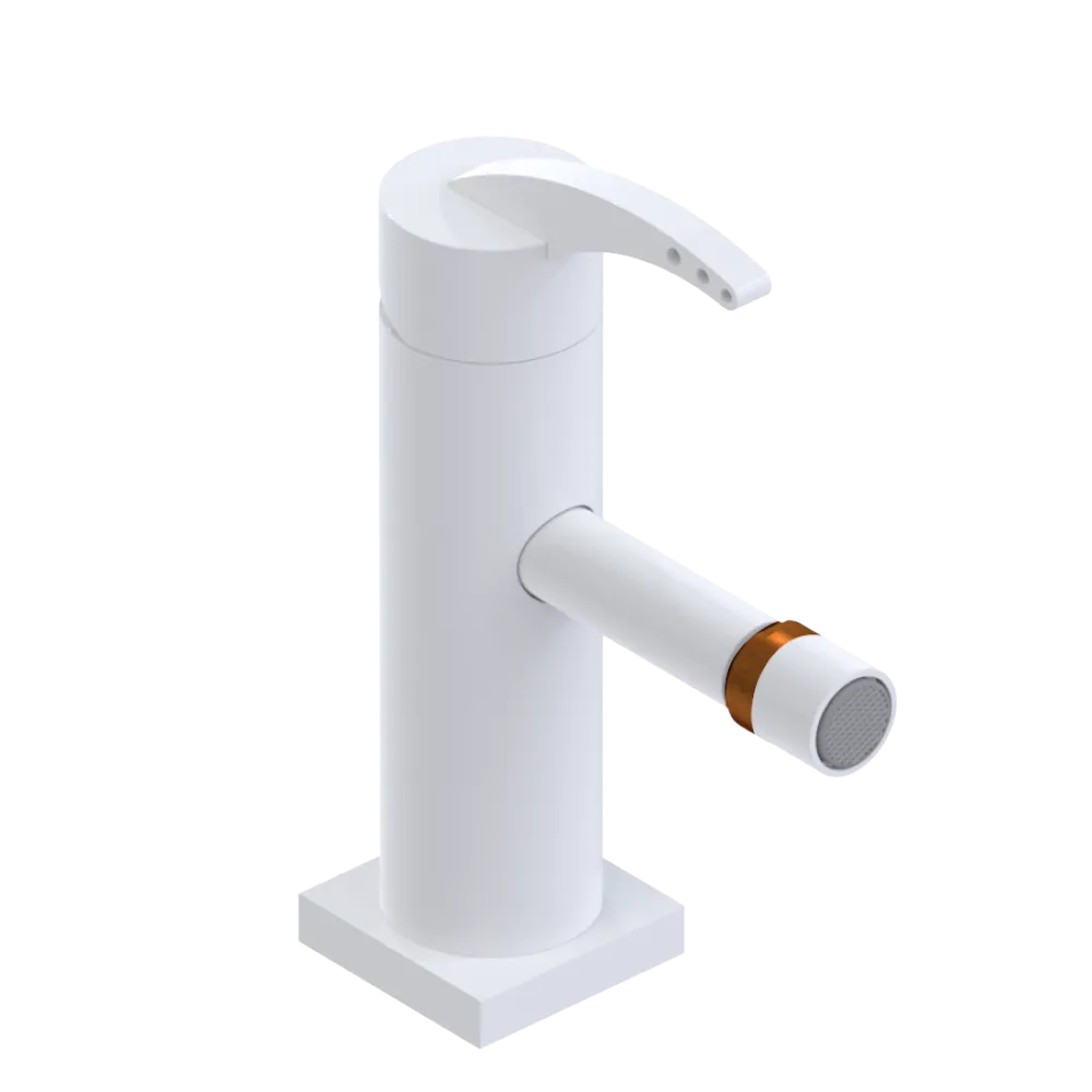 Rubinet Single Control Bidet Fitting (less drain) White