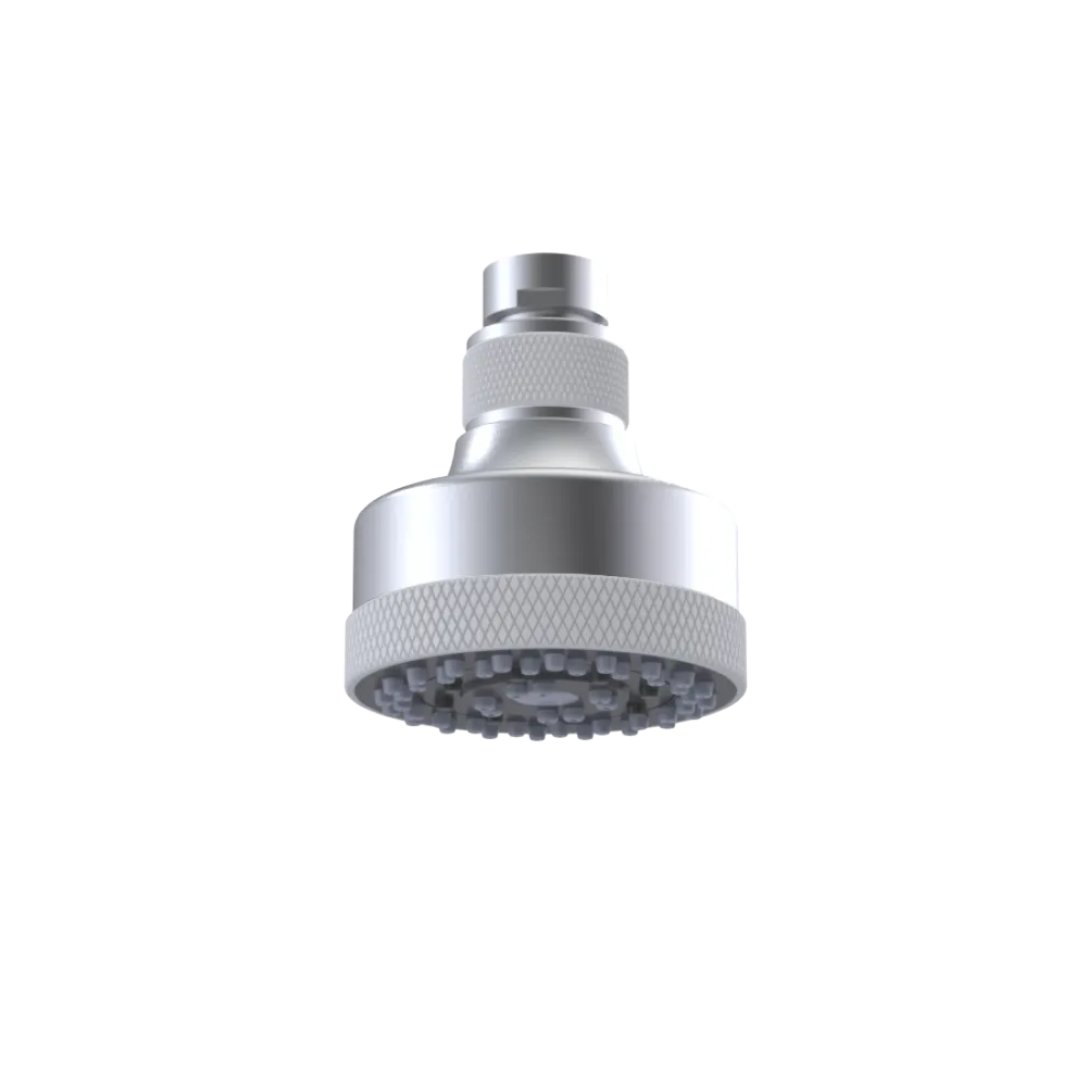 Rubinet 3 FUNCTION SHOWER HEAD Satin Chrome