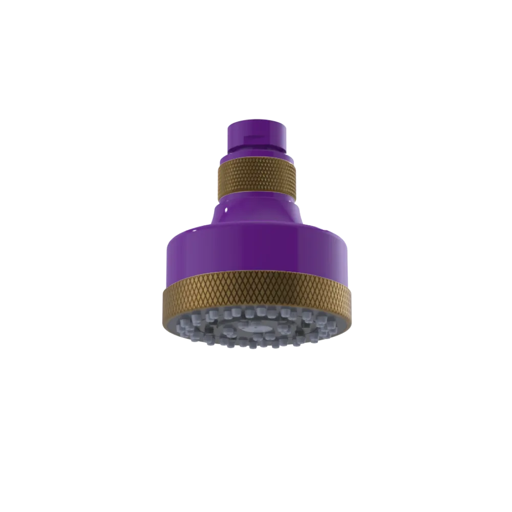 Rubinet 3 FUNCTION SHOWER HEAD Purple Haze
