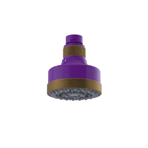 Rubinet 3 FUNCTION SHOWER HEAD Purple Haze