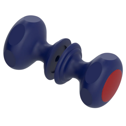 Rubinet Shower Door Knob (set) Midnight Blue