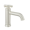 Baril Single-hole lavatory faucet, drain not included