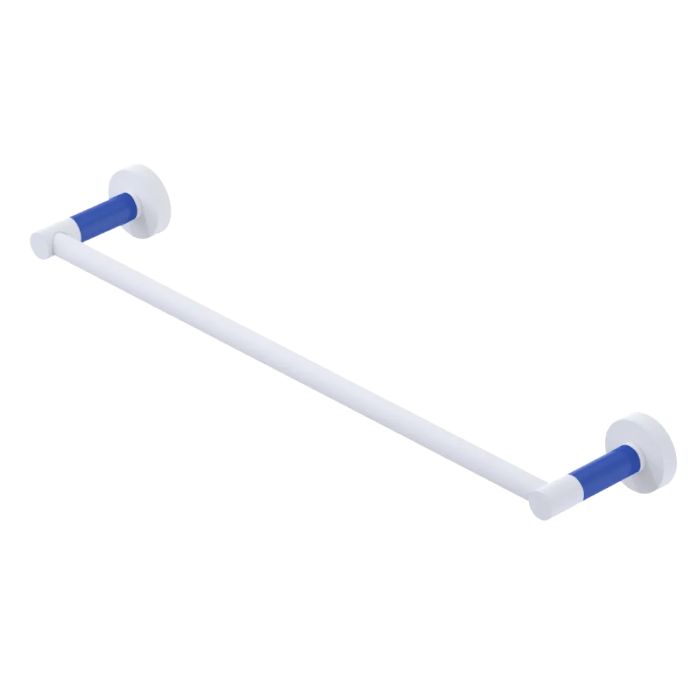 Rubinet Towel Bar 18" Matt White
