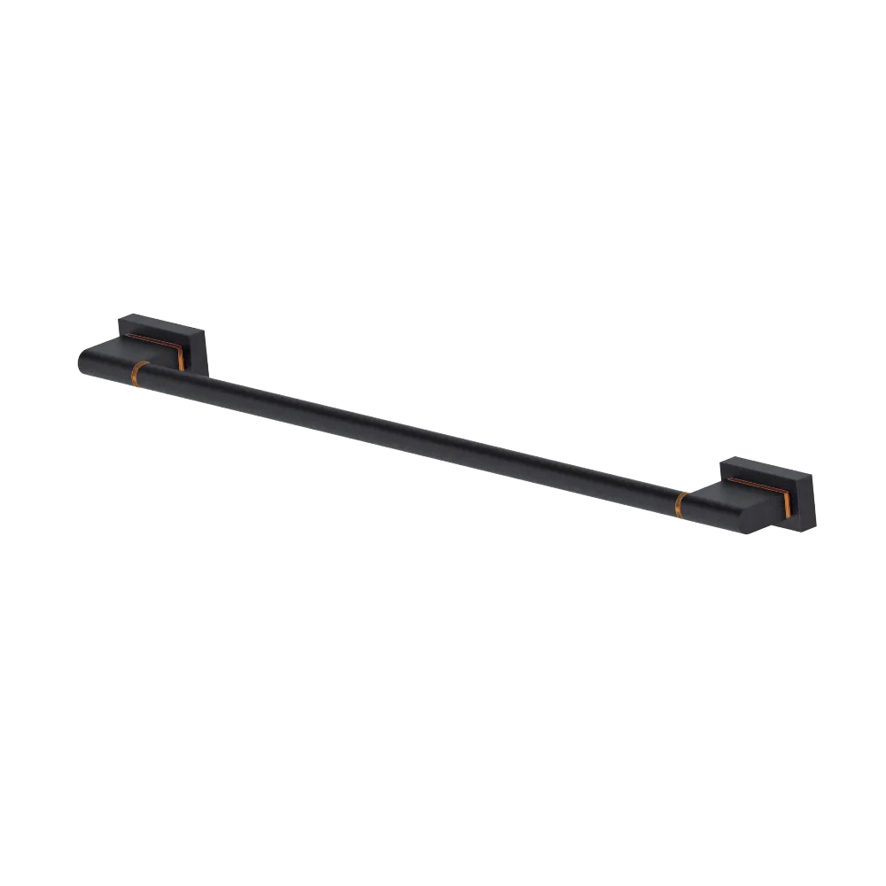Rubinet Towel Bar 18" Matt Black
