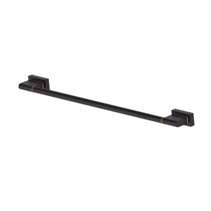 Rubinet Towel Bar 18" Matt Black