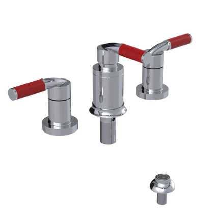 Rubinet Bidet Fitting with Spray, Diverter, and Vacuum Breaker (less drain) Chrome
