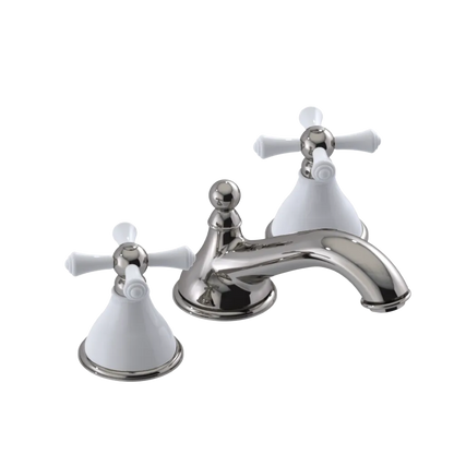 Rubinet Widespread Lav. Set. (less drain) Polished Nickel