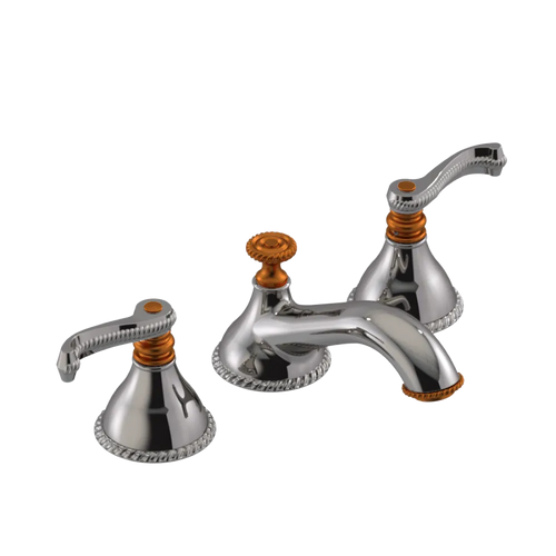 Rubinet Widespread Lav. Set. (less drain) Polished Nickel