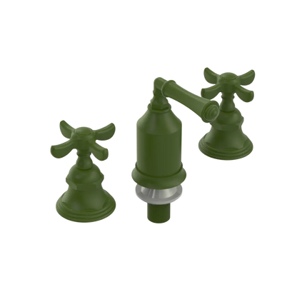 Rubinet Bidet Fitting with Spray, Diverter, and Vacum Breaker (Less Drain) Green Envy