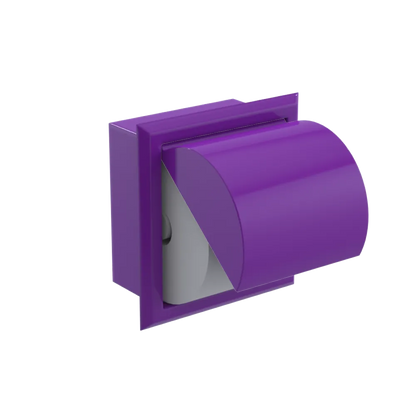 Rubinet RECESSED TOILET PAPER HOLDER Purple Haze