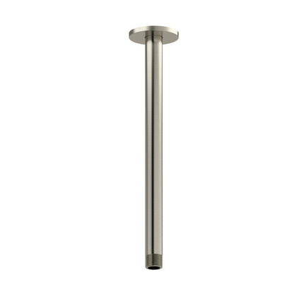 RIOBEL 12" Ceiling Mount Shower Arm With Round Escutcheon