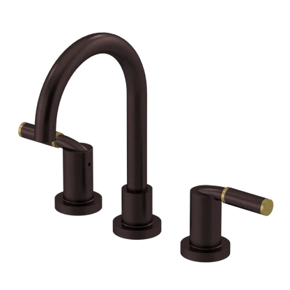 Rubinet Widespread Lav set (less drain) Oil Rubbed Bronze