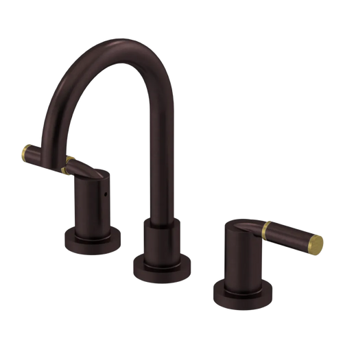 Rubinet Widespread Lav set (less drain) Oil Rubbed Bronze