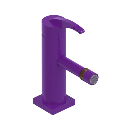 Rubinet Single Control Bidet Fitting (less drain) Purple Haze
