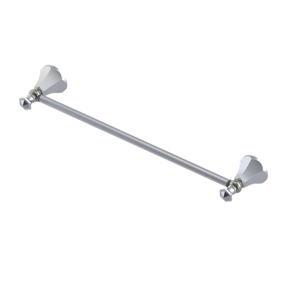 Rubinet Towel Bar 24" Satin Chrome