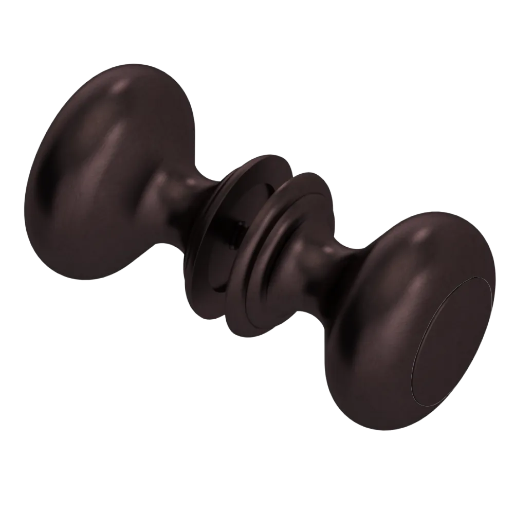 Rubinet Shower Door Knob (set) Oil Rubbed Bronze