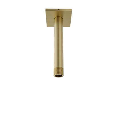 Baril 6'' ceiling mounted shower arm, square flange