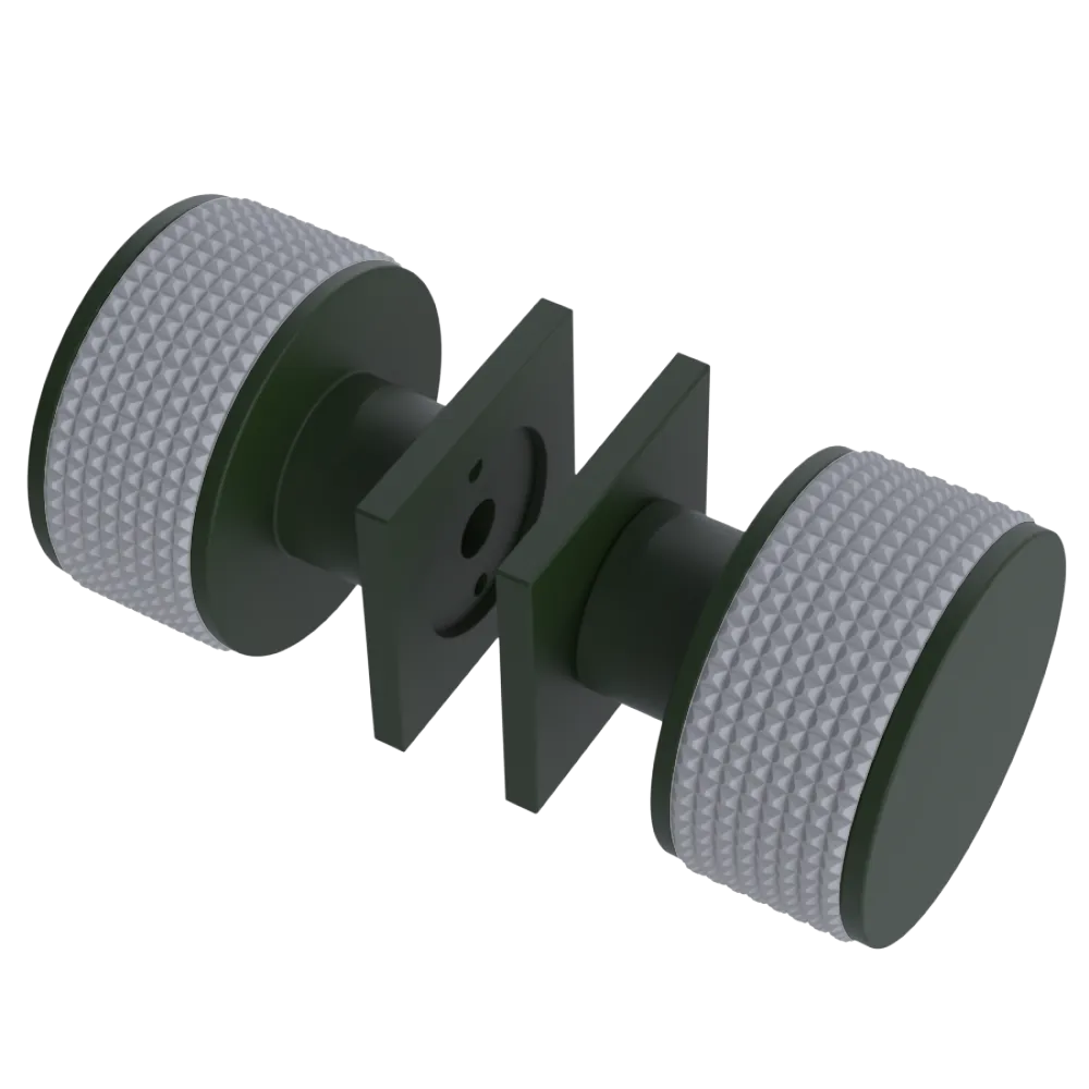 Rubinet Shower Door Knob (set) Green Envy