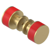 Rubinet Shower Door Knob (set) Satin Brass