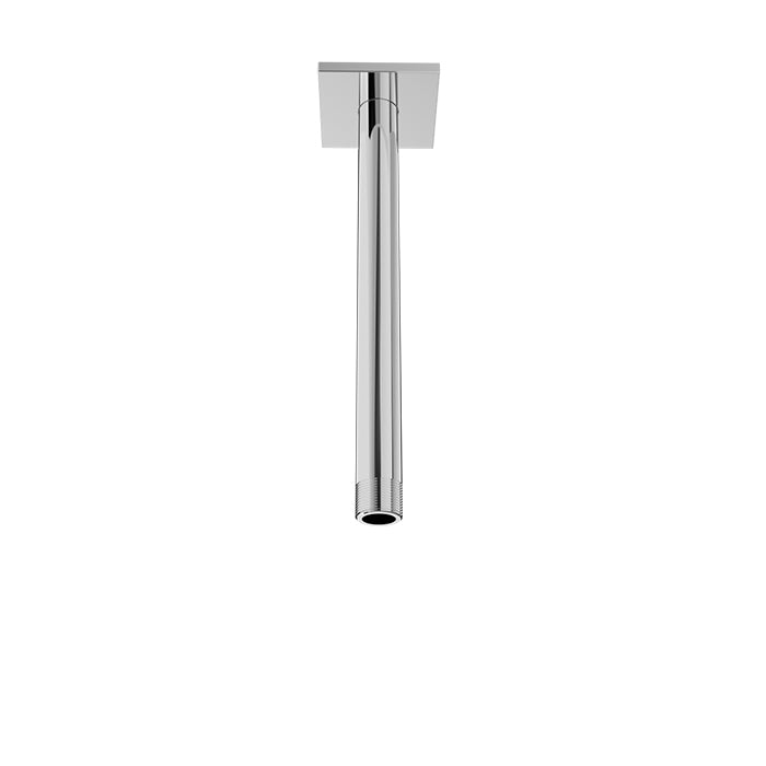 Baril 9" ceiling mounted shower arm, square flange