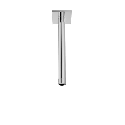 Baril 9" ceiling mounted shower arm, square flange
