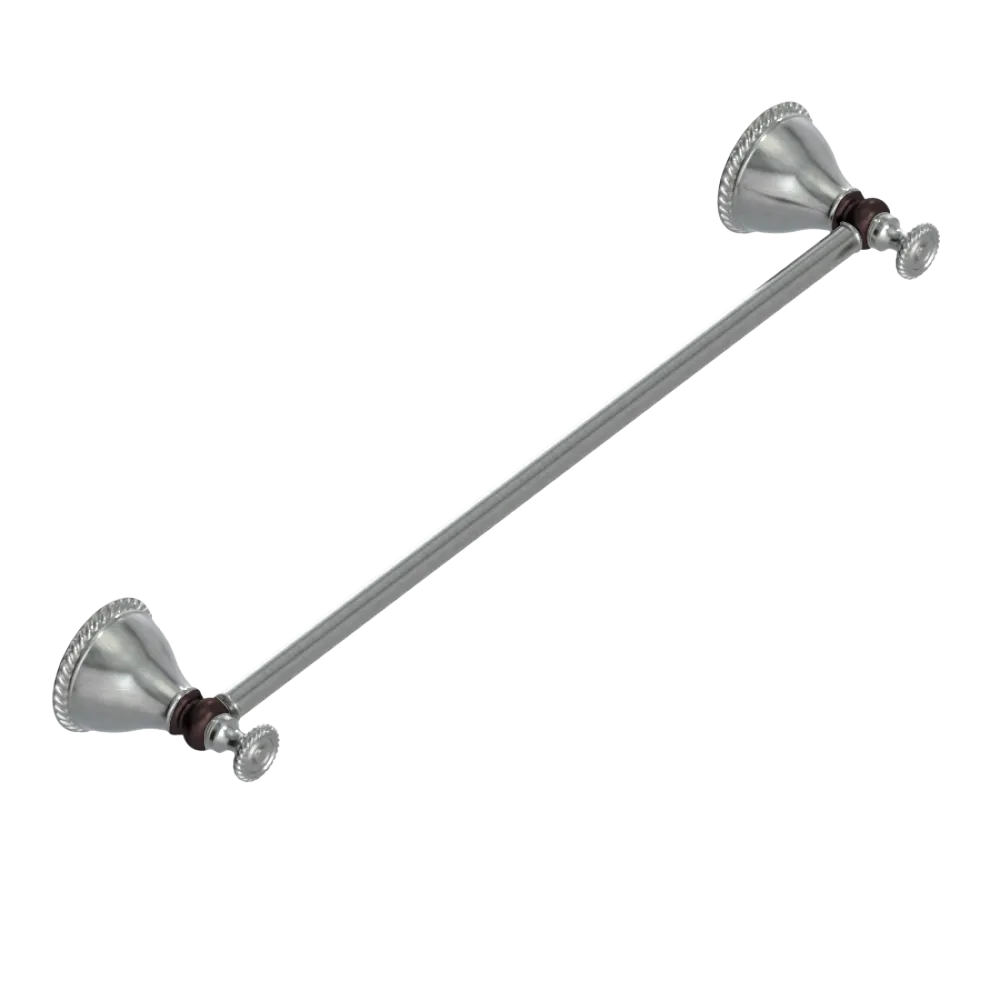 Rubinet Towel Bar 18" Satin Nickel