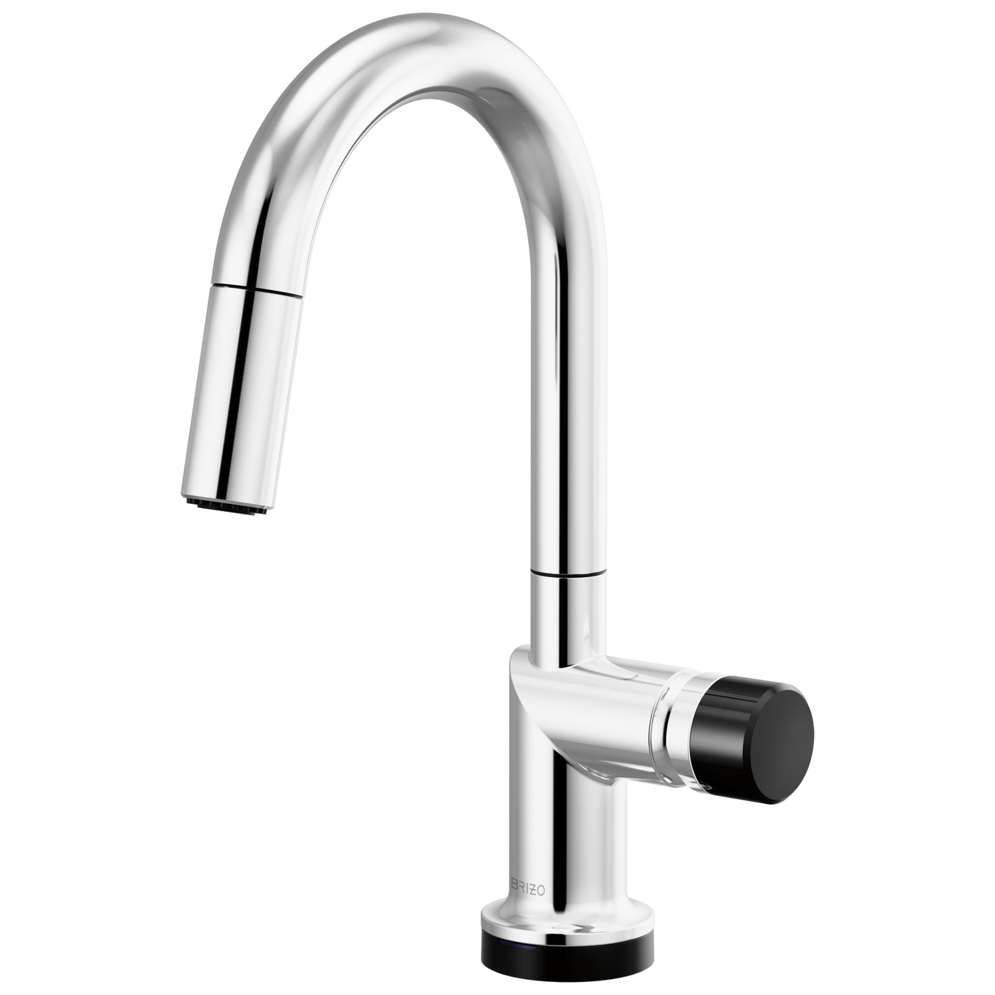 Brizo Smarttouch Pull Down Prep Kitchen Faucet With Arc Spout Less Handle