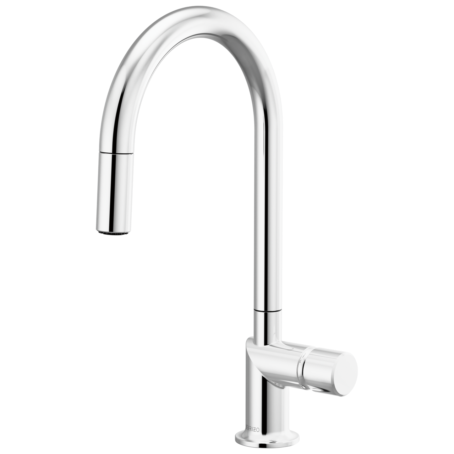 Brizo Pull Down Faucet With Arc Spout Less Handle