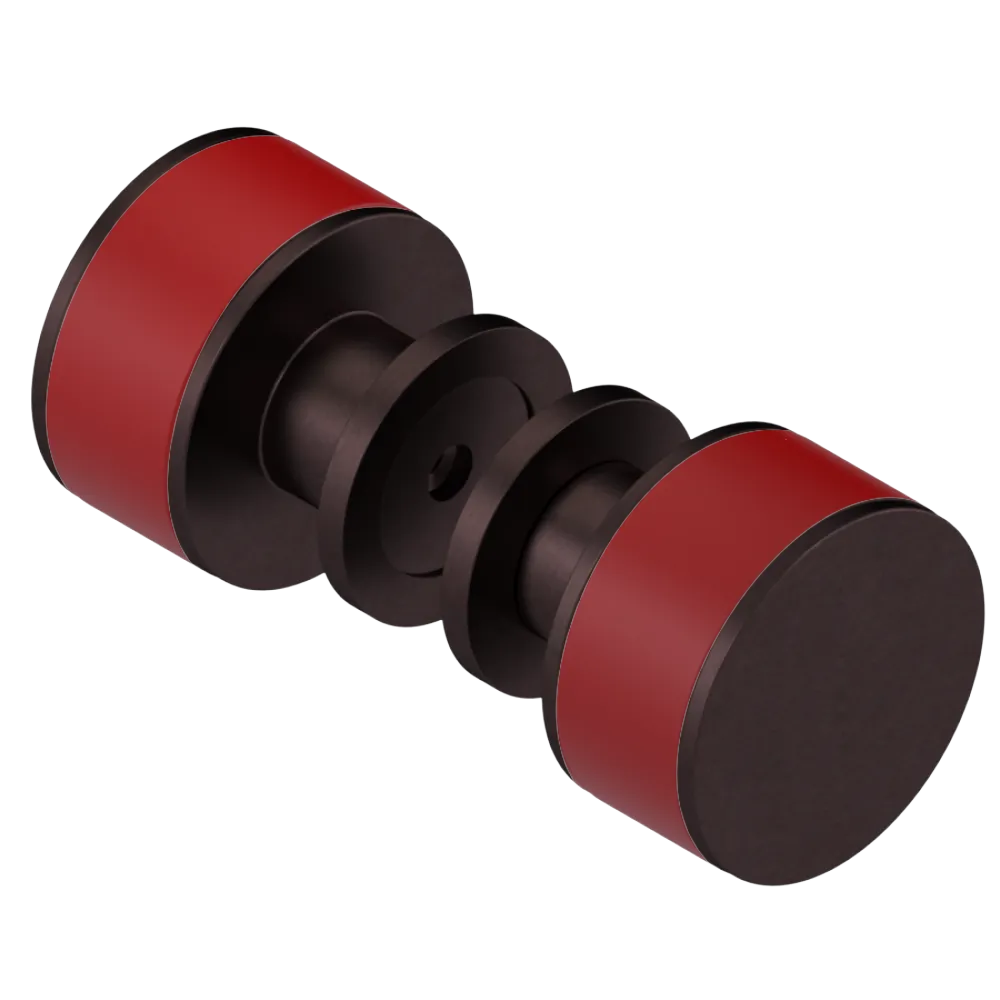 Rubinet Shower Door Knob (set) Oil Rubbed Bronze